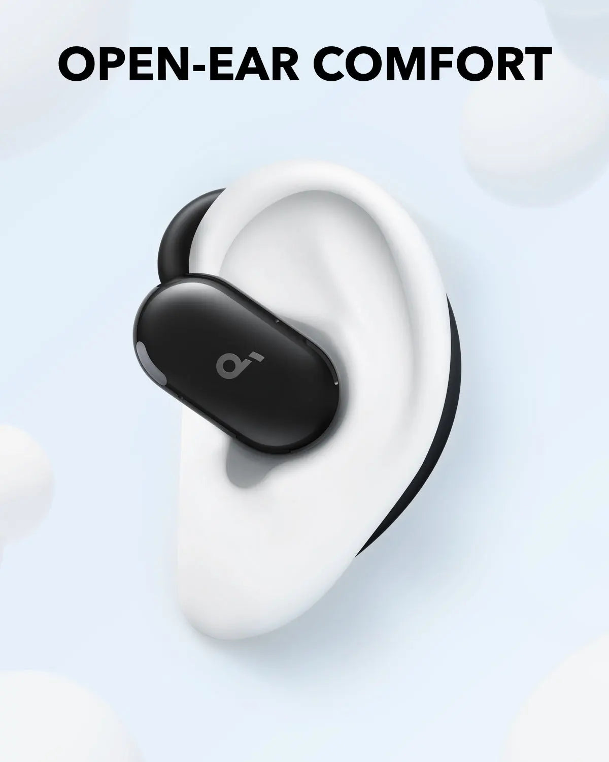 Anker Soundcore V20i Open-Ear Earbuds - Black