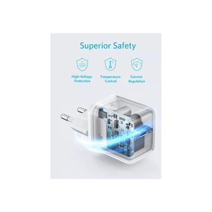 Anker Power Port 20W PD Cube, USB - White