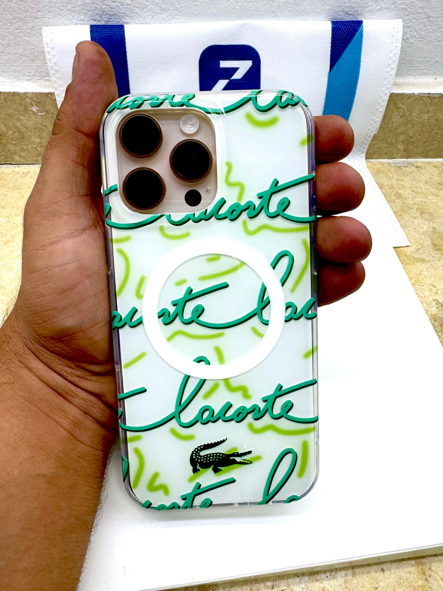 Lacoste MagSafe Case For iPhone