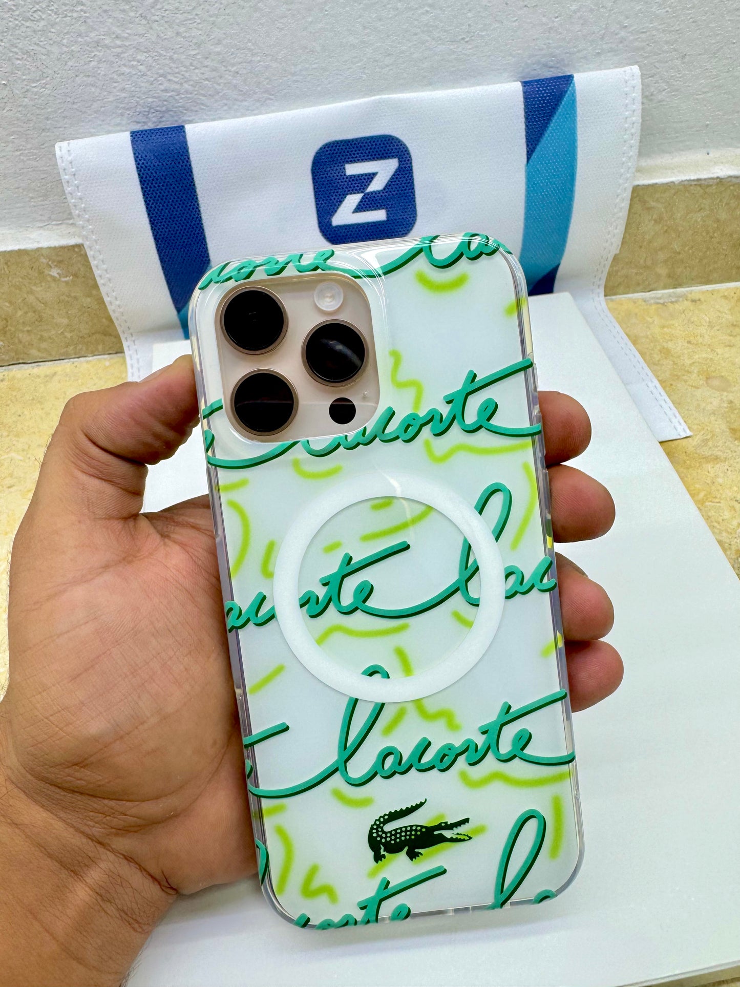 Lacoste MagSafe Case For iPhone