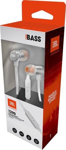 JBL Earphones Tune 290 with Microphone 3.5mm