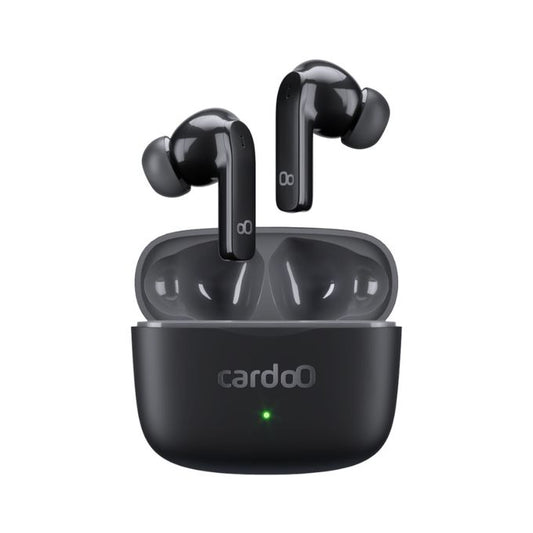 Cardoo Noise Cancelling True Wireless EarBuds - Multi Connection Bluetooth 5.3 - Black