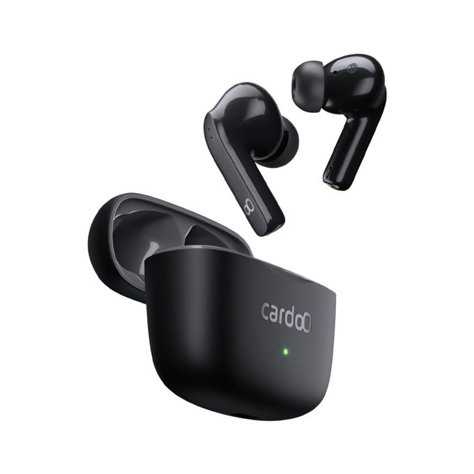 Cardoo Noise Cancelling True Wireless EarBuds - Multi Connection Bluetooth 5.3 - Black