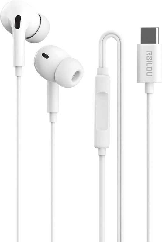Rsilou R3501 TYPE-C Digital wired earphone