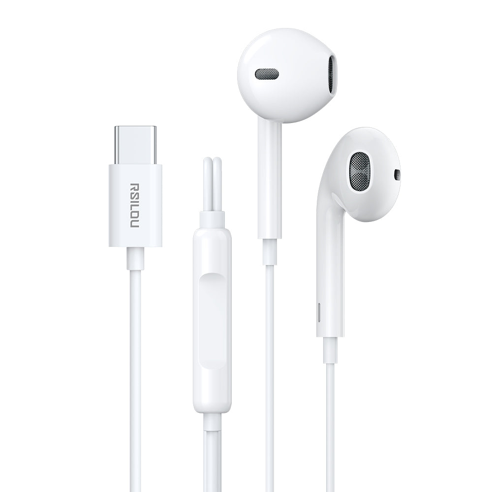 Rsilou R3508 Type-c Digital stereo wired earphone