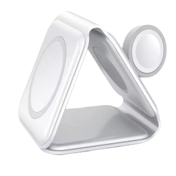 Lanex folding charger wireless 3in 1 Magnatic Charger LW05 15W compatible With Apple Watch Airpods all Mobile Support Wireless Charger