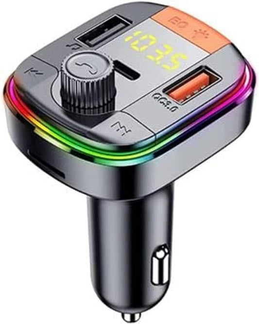 Recci RQ01-48W QC3.0+PD+MP3 Player Bluetooth Digital Display Handfree