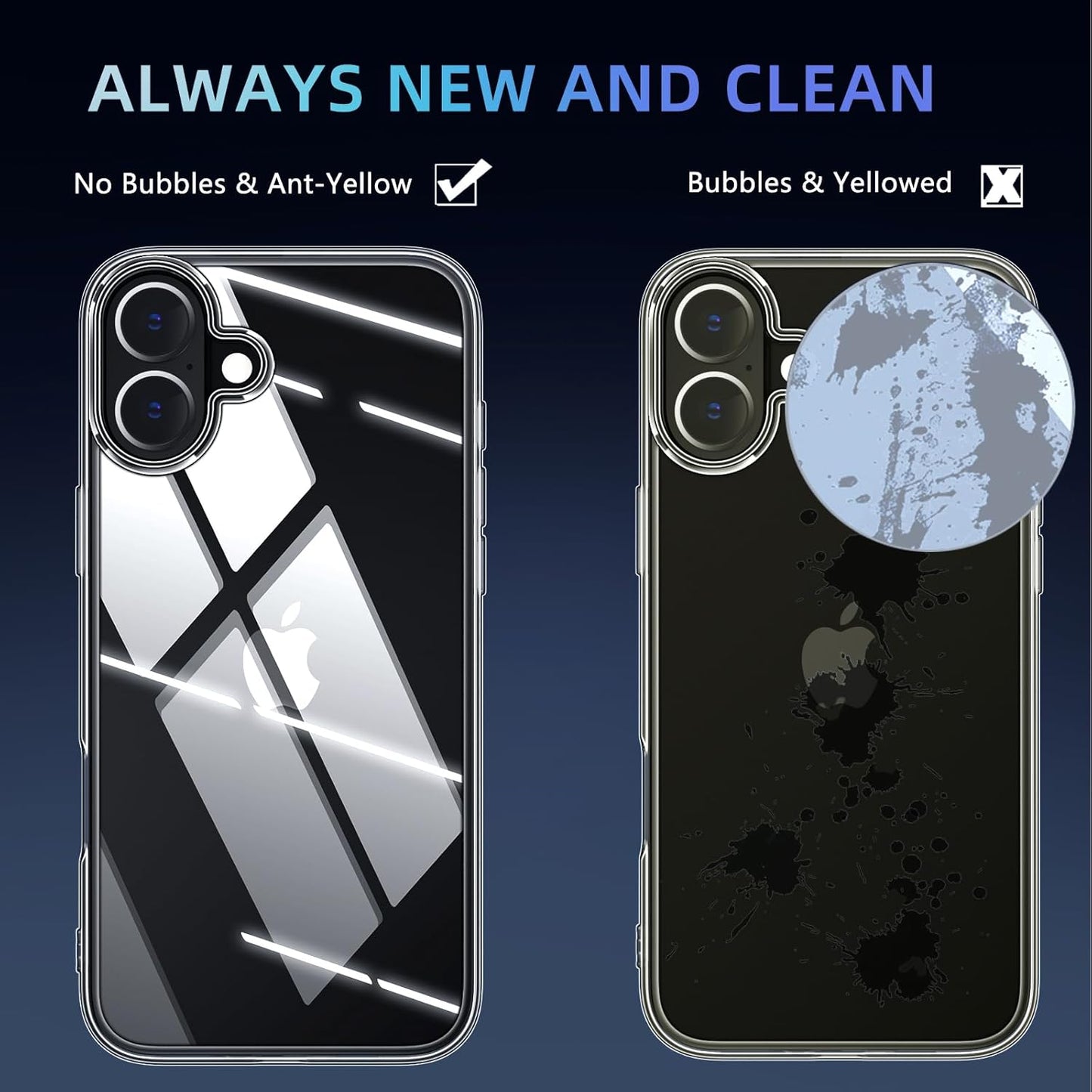 X-level Clear for iPhone 16 Case