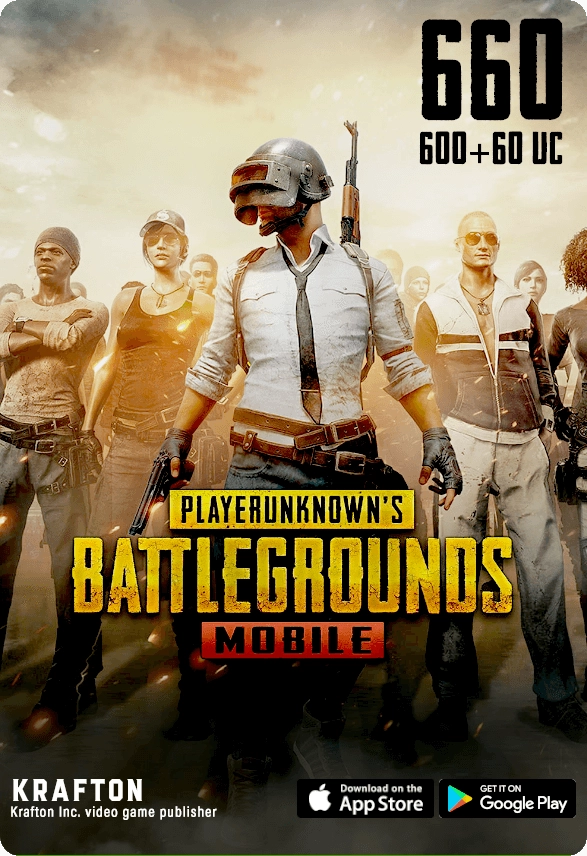 PUBG Gift Cards