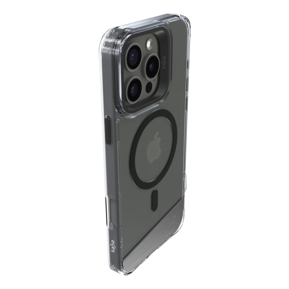 Trans-Shield Collection - Aluminium Back Case for iPhone 16 Pro MagSafe Compatible