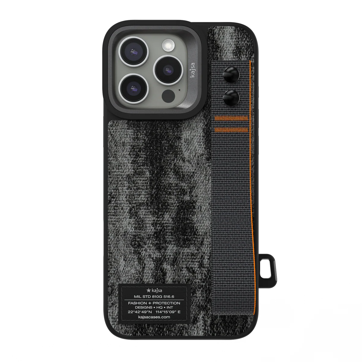 Kajsa Outdoor Collection - Tie Dye Straps Back Case for iPhone 16 Pro Max 6.9 MagSafe Compatible