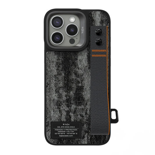 Kajsa Outdoor Collection - Tie Dye Straps Back Case for iPhone 16 Pro Max 6.9 MagSafe Compatible