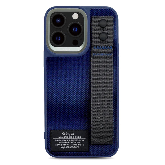 Kajsa Military Collection - Straps Back Case for iPhone 15 Pro Max