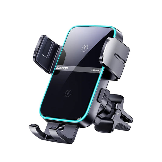 Joyroom Dual-Coil Wireless Car Charger Holder Air Vent JR-ZS246