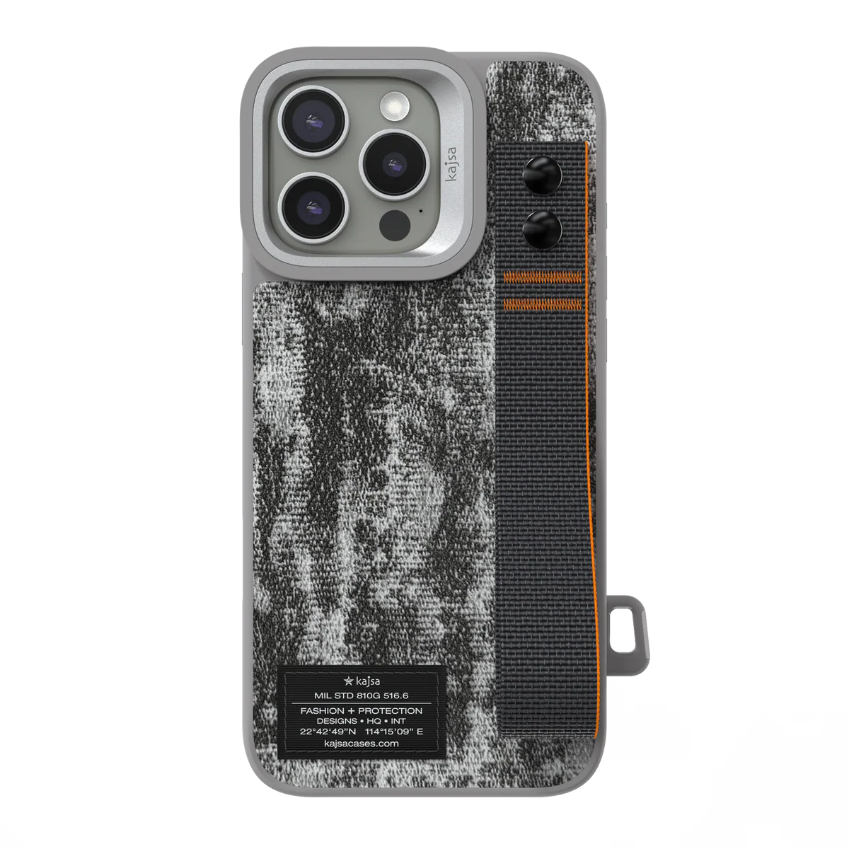 Kajsa Outdoor Collection - Tie Dye Straps Back Case for iPhone 16 Pro Max MagSafe Compatible