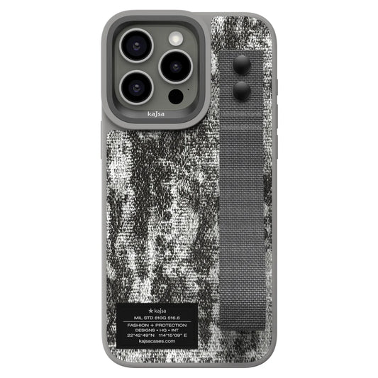 Kajsa Outdoor Collection - Tie Dye Straps Back Case for iPhone 15 Pro Max