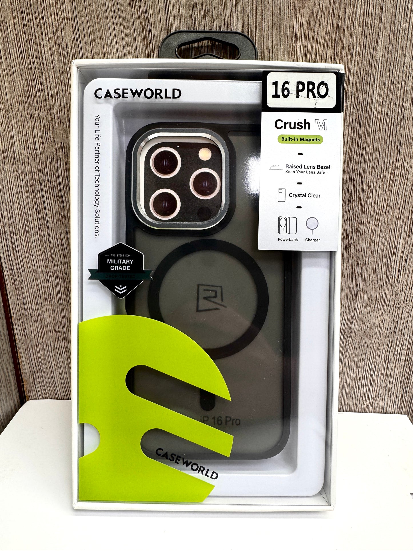 CaseWorld for iPhone 16 Case Compatible with Magsafe