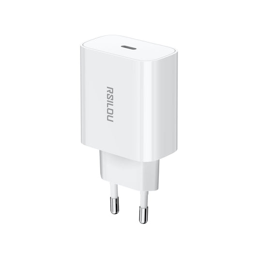 Rsilou R4252 Charger USB-C Super Fast, 30W, Power and Efficiency Redefined, GaN, PPS Support, Supports apple and all smartphones