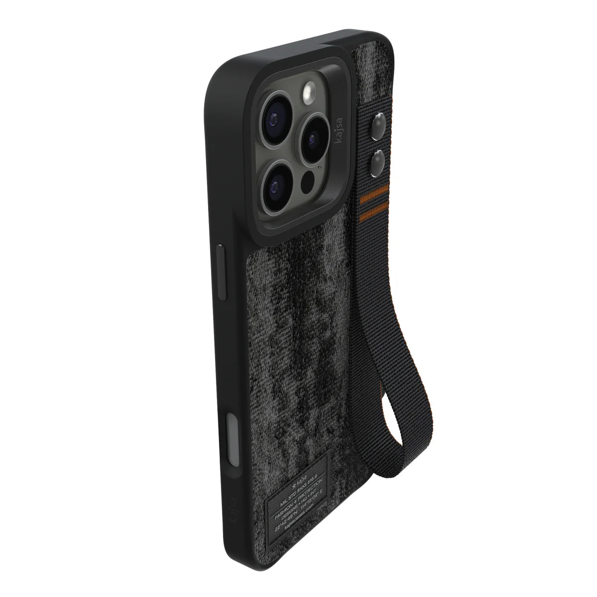 Kajsa Outdoor Collection - Tie Dye Straps Back Case for iPhone 16 Pro Max 6.9 MagSafe Compatible