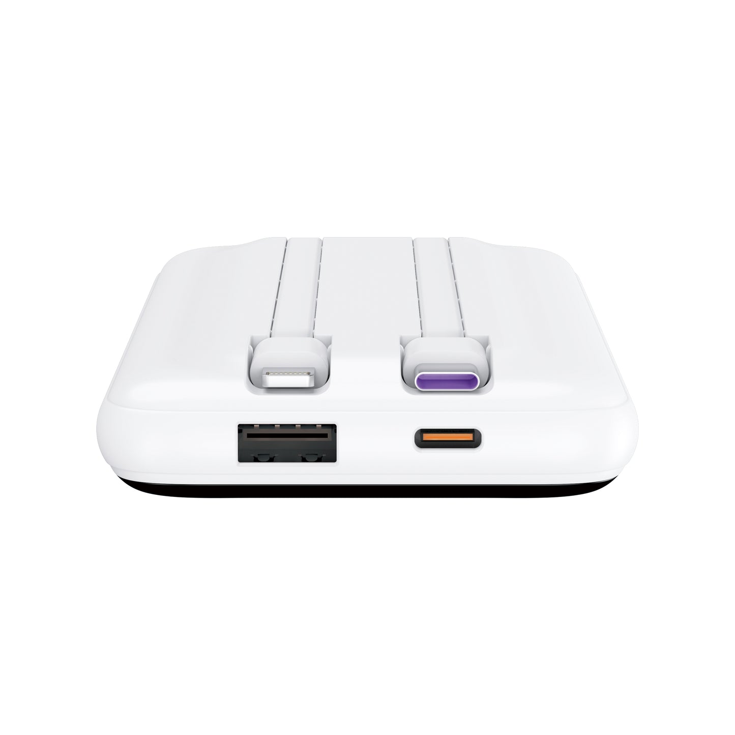 Rsilou R1012 10000mAh Cabled Power Bank with Fast Charging & Digital Display