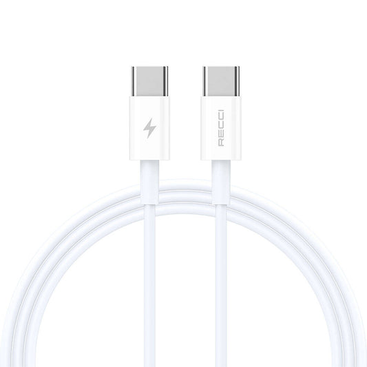 Recci RS06CC Type-C to Type-C PD 65W Fast Charging Data and Charging Cable 1M