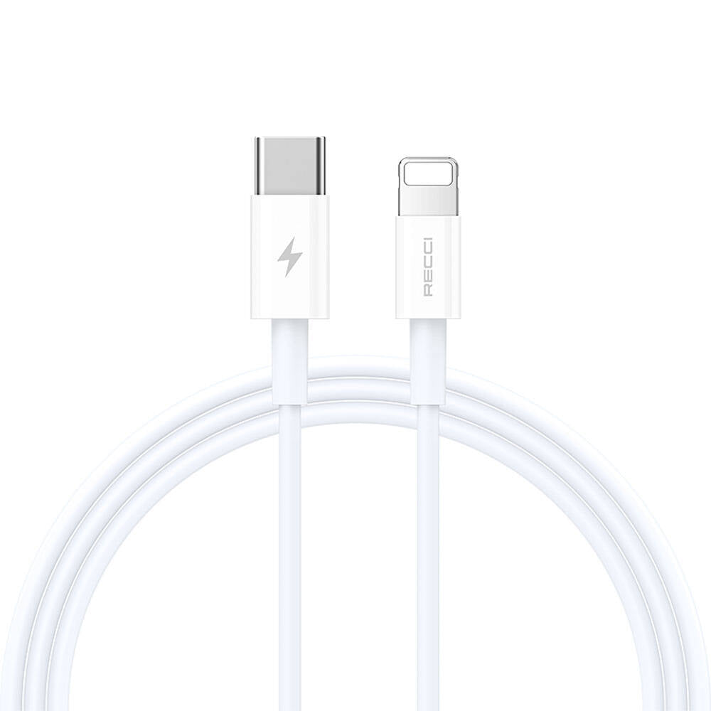 Recci RS06CL Type-C to Lightning PD 30W Fast Charging Data and Charging Cable 1M