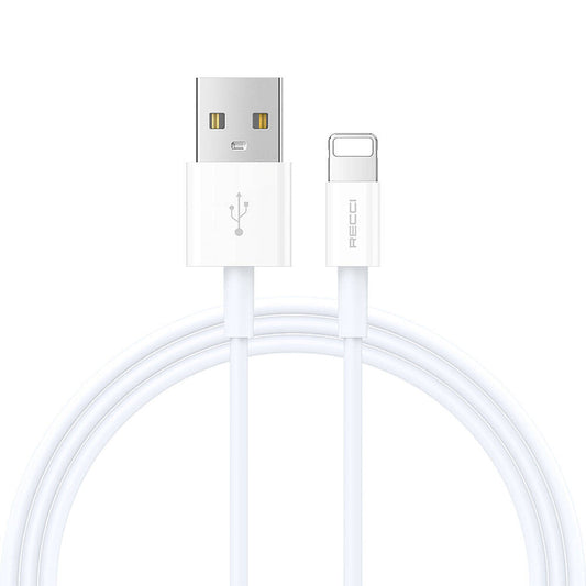 Recci RS06L USB-A to Lightning 2.4A Fast Charging Data and Charging Cable 1M