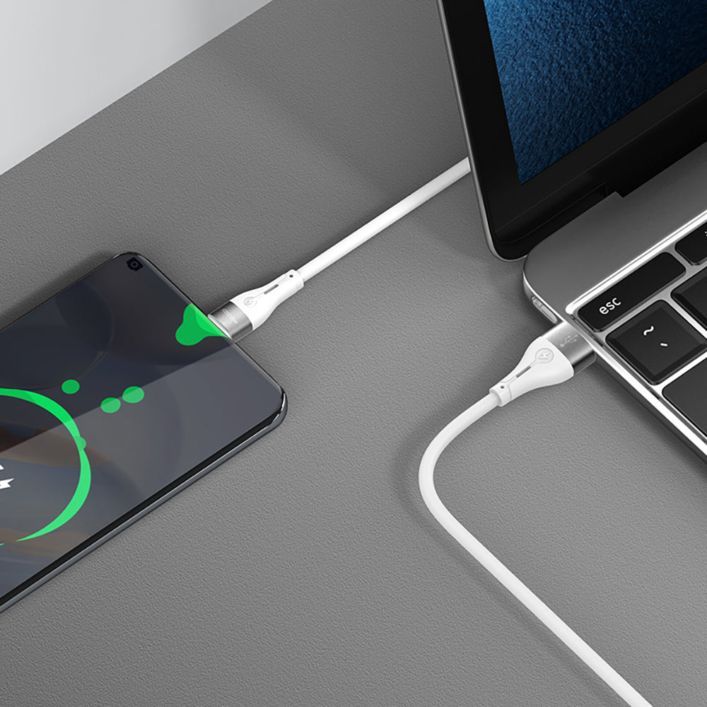 Recci RS11C Swift Series USB-A to Type-C 3A Fast Charging Data and Charging Cable 1M